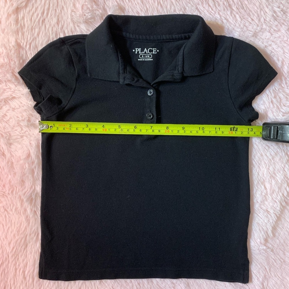 Preschool School Uniform Black Polo Shirts - Picture 12 of 15